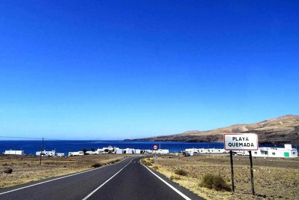 Casa Descanso Con Jacuzzi En Playa Quemada Exterior foto